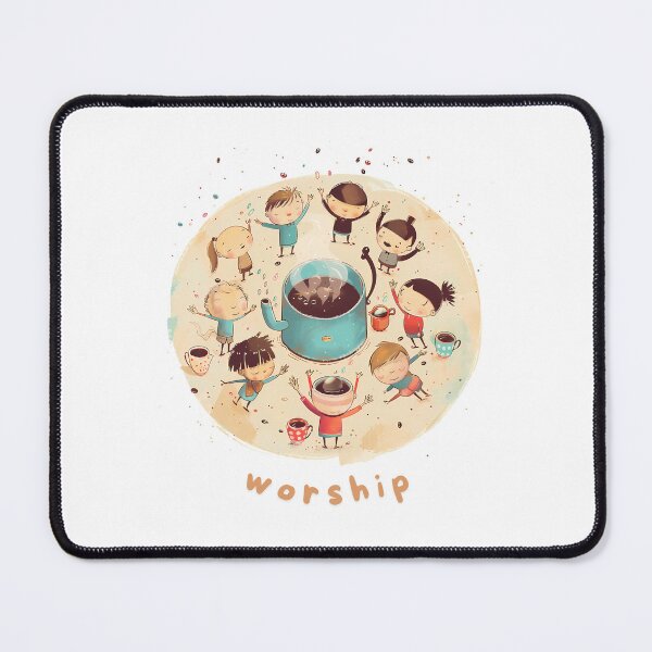 Item preview, Coffee Worship Circle designed and sold by jubileejungle.