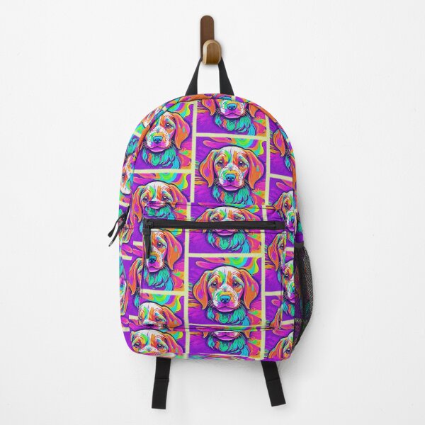 Item preview, Rainbow Puppy: Cartoon Glow designed and sold by Health And Fitness Posts e-Store.