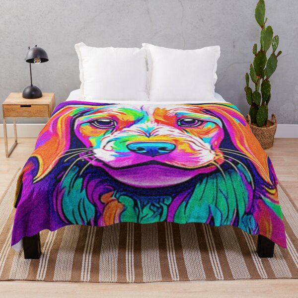 Item preview, Rainbow Puppy: Cartoon Glow designed and sold by Health And Fitness Posts e-Store.