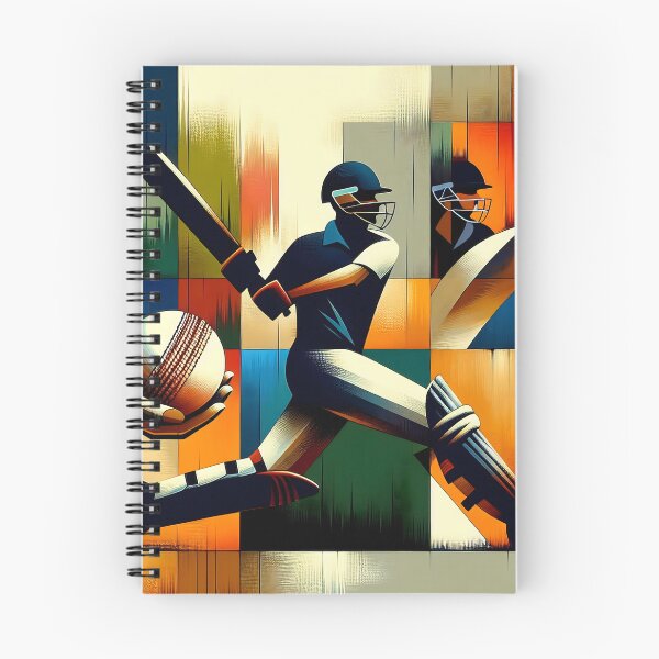 Item preview, Cricket Abstract Art Collage designed and sold by SportsT-Shirts.