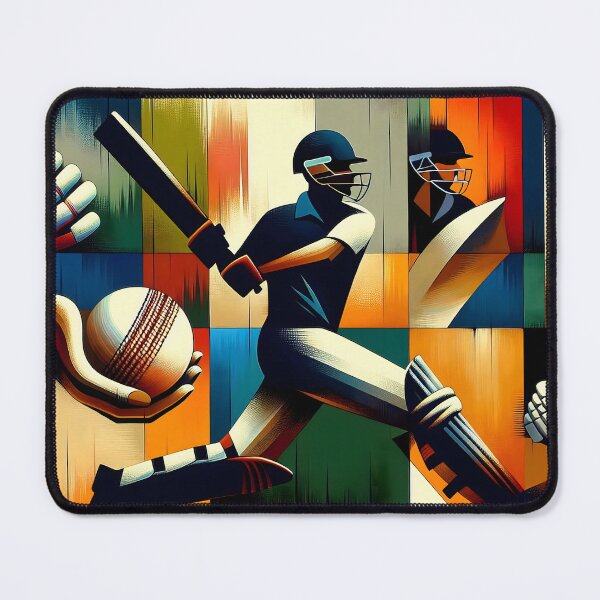 Item preview, Cricket Abstract Art Collage designed and sold by SportsT-Shirts.
