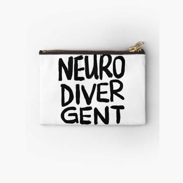 Item preview, Neurodivergent (Black Text) designed and sold by JillPillDesign.
