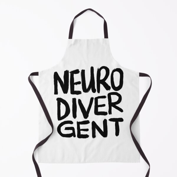 Item preview, Neurodivergent (Black Text) designed and sold by JillPillDesign.