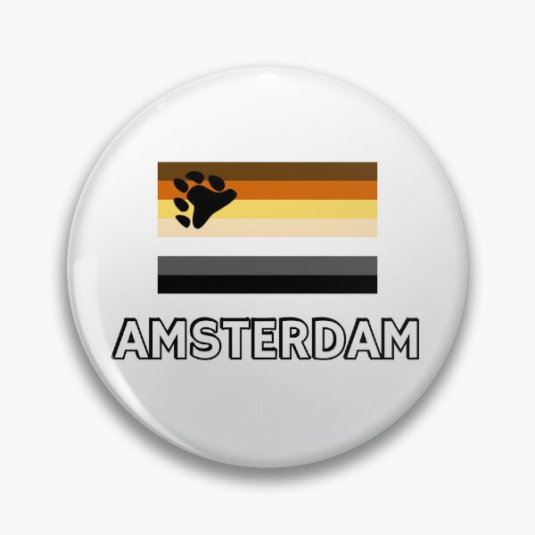 Item preview, Bear Pride Flag Amsterdam designed and sold by Inspirationmotivation.