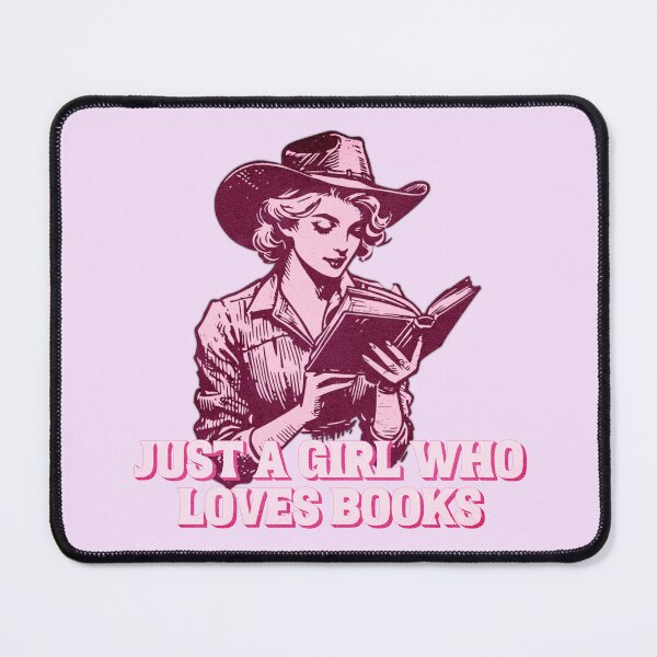 Item preview, Just a Girl Who Loves Books, Read a Book Day designed and sold by Mariana Piana.