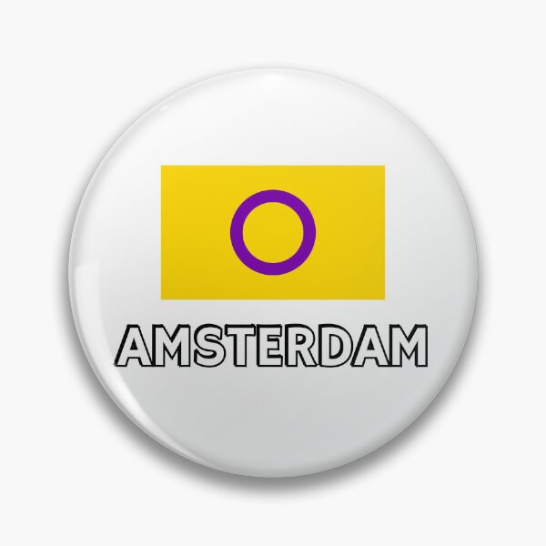 Item preview, Intersex Pride Flag Amsterdam designed and sold by Inspirationmotivation.