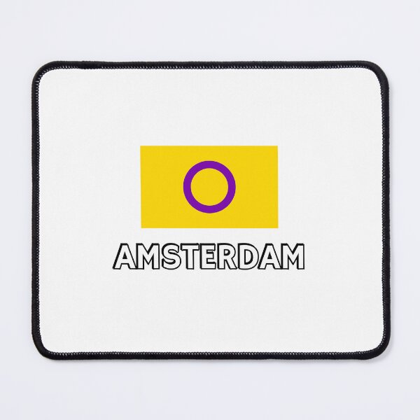 Item preview, Intersex Pride Flag Amsterdam designed and sold by Inspirationmotivation.