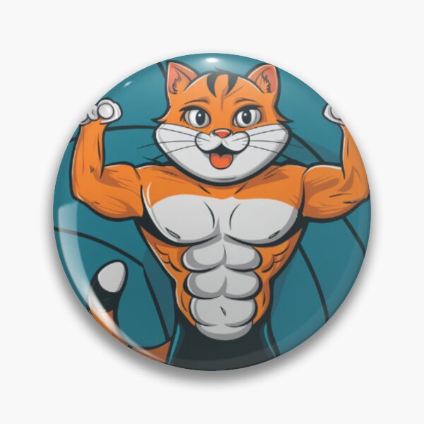 Item preview, volleyball cat designed and sold by LahdilART.