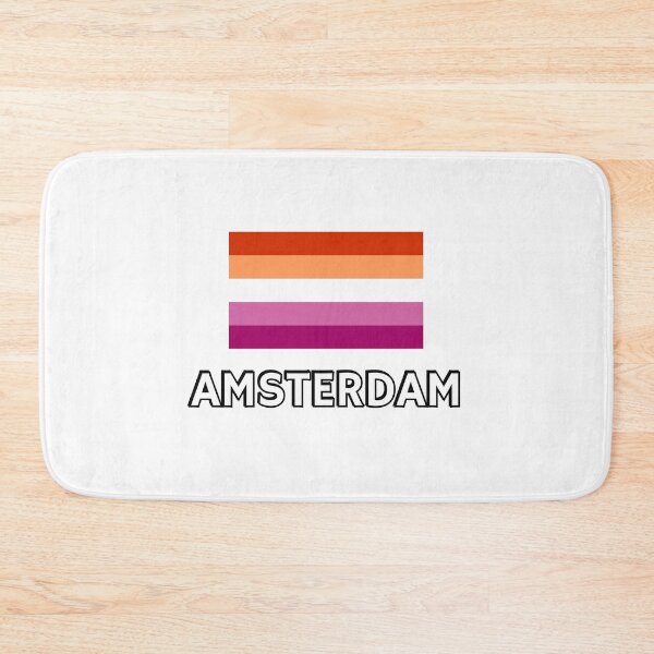 Item preview, Lesbian Pride Flag Amsterdam designed and sold by Inspirationmotivation.