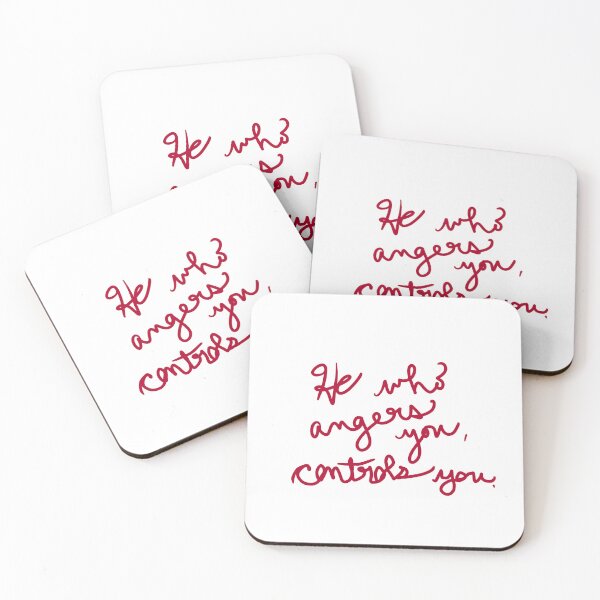 Item preview, He Who Angers You, Controls You designed and sold by abeink.