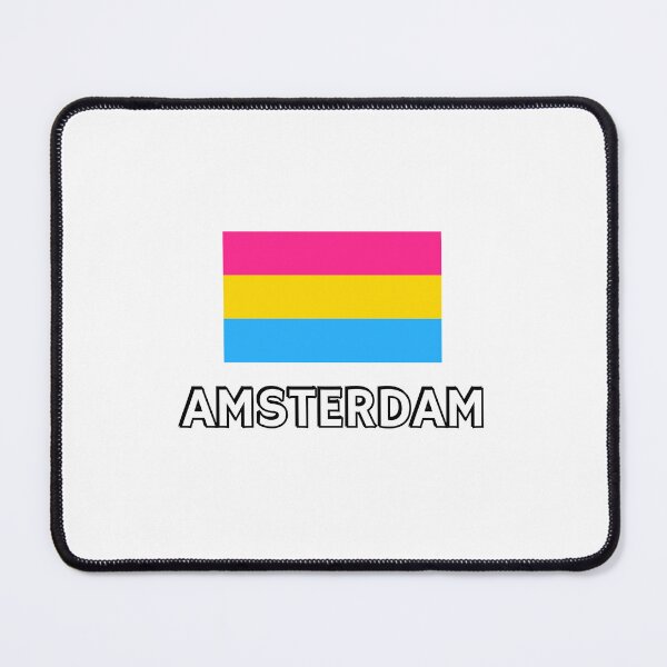 Item preview, Pan Pride Flag Amsterdam designed and sold by Inspirationmotivation.