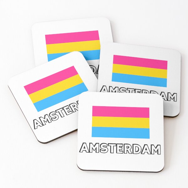 Item preview, Pan Pride Flag Amsterdam designed and sold by Inspirationmotivation.