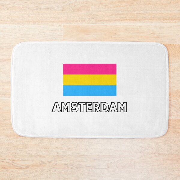 Item preview, Pan Pride Flag Amsterdam designed and sold by Inspirationmotivation.