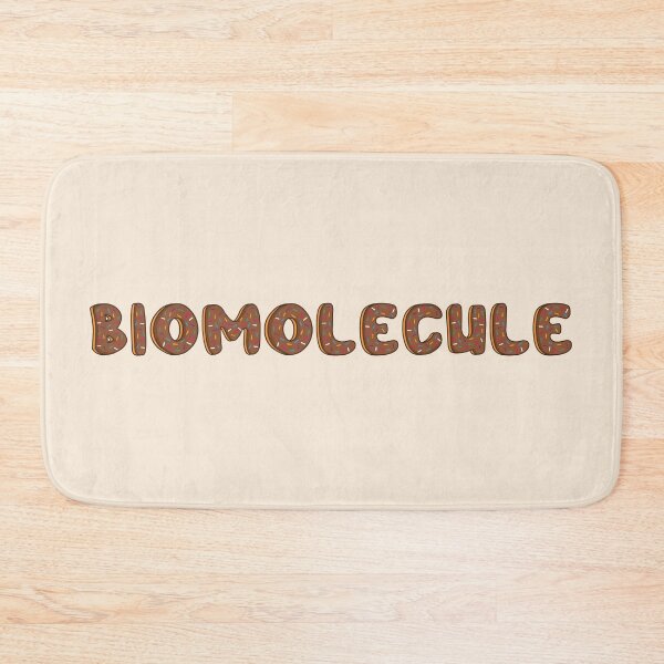 Item preview, biomolecule Word Shaped Like Chocolate Donuts  designed and sold by DonutsWords.