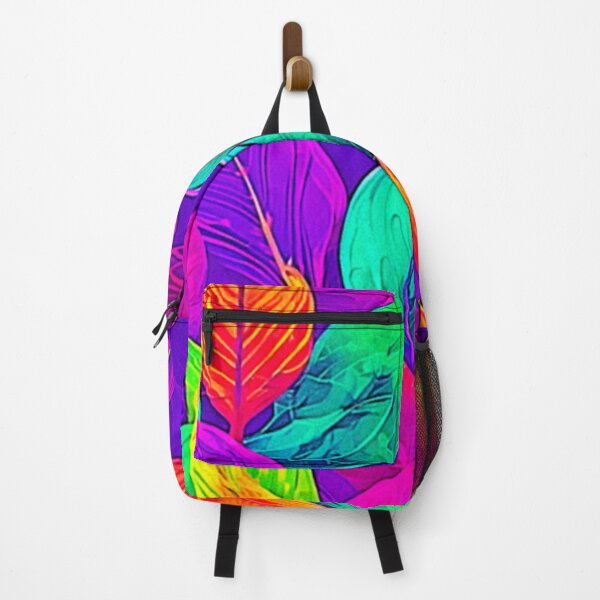 Item preview, Vibrant Foliage: Cartoon Neon designed and sold by Health And Fitness Posts e-Store.