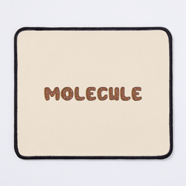 Item preview, molecule Word Shaped Like Chocolate Donuts designed and sold by ITCHAWAWAA.