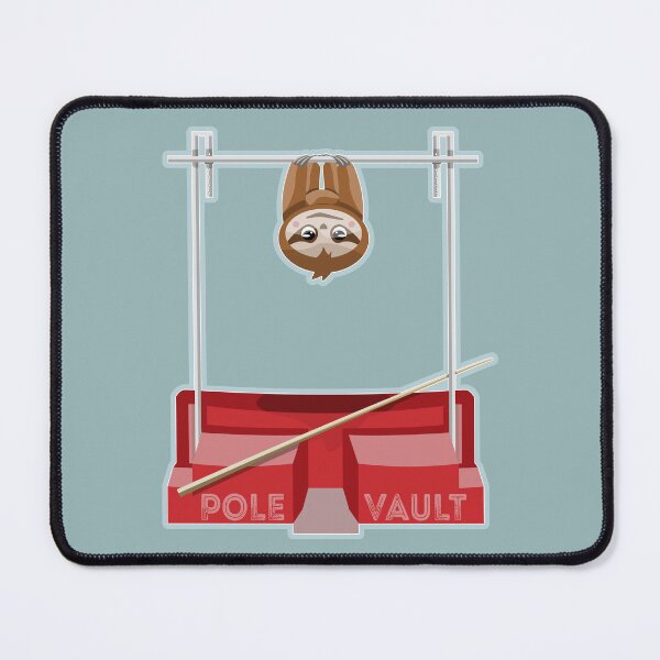 Item preview, Sloth Athletics Pole Vault designed and sold by piedaydesigns.