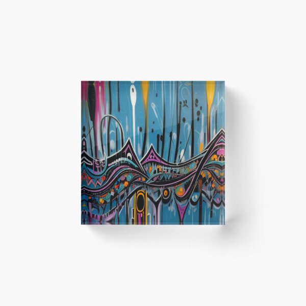 Item preview, Abstract In the City Art designed and sold by TheDarkWardrobe.