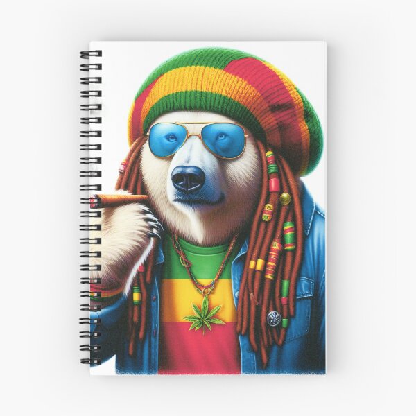 Item preview, PolarBearBuds and Genetics  Rasta Polar Bear Bluntz logo designed and sold by PolarBearBuds.