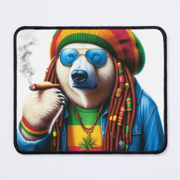 Item preview, PolarBearBuds and Genetics Rasta Polar Bear Bluntz logo designed and sold by PolarBearBuds.