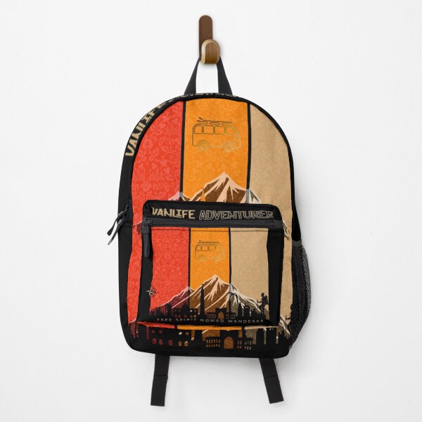 Item preview, Vanlife Adventurer, Red, Orange and Beige designed and sold by UKVanlife.