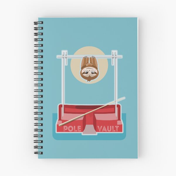 Item preview, Sloth pole vaulting Athlete designed and sold by piedaydesigns.