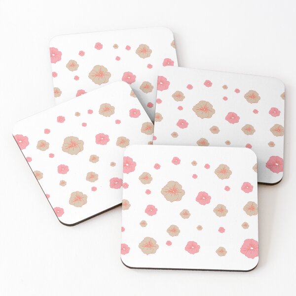 Item preview, cute pink flowers designed and sold by Courtney Croxall.