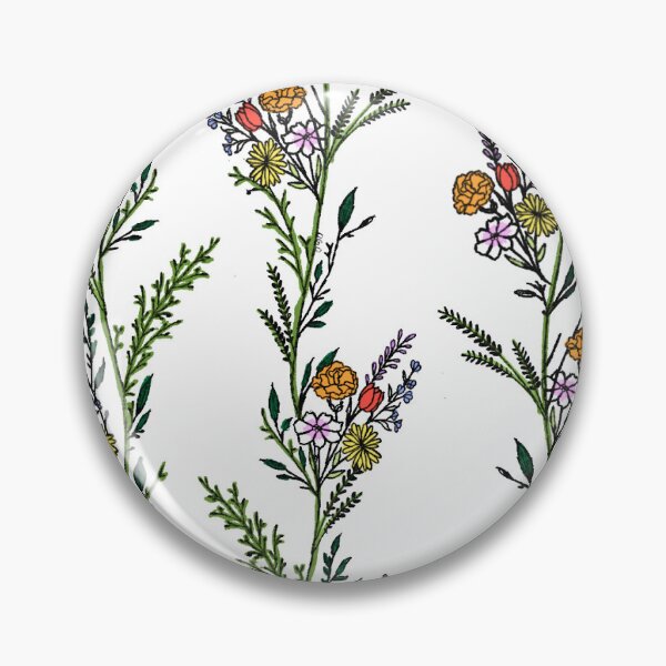 Artikelvorschau, Wildblumenmuster entworfen und verkauft von DeAnn Graphic Designs.