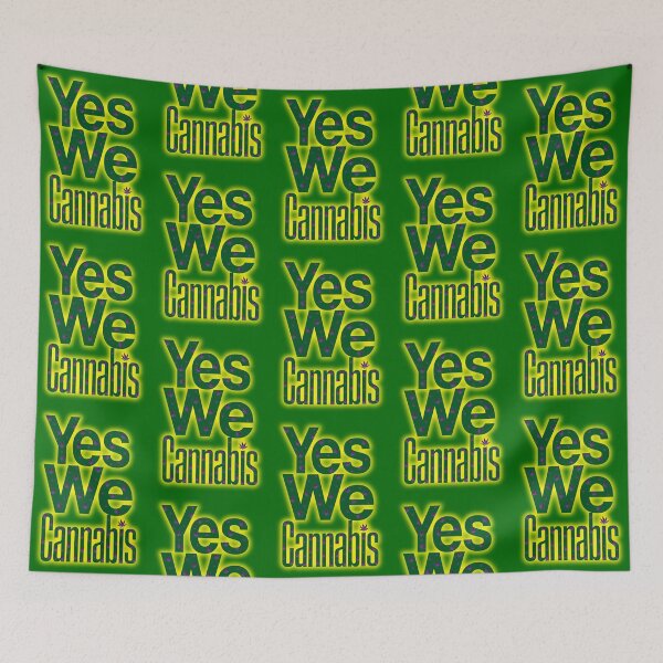 Item preview, Yes We Cannabis designed and sold by YouAreHereArt.