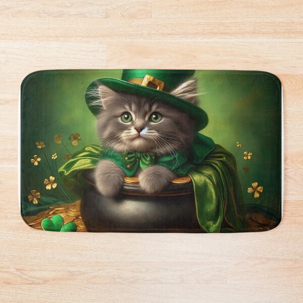 Item preview, Little Leprechaun Cat designed and sold by angelmuz.