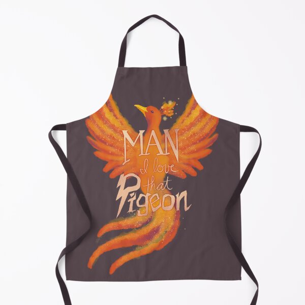 Item preview, Man I Love That Pigeon Magic Phoenix Hand Lettering designed and sold by Valerie Englehart.