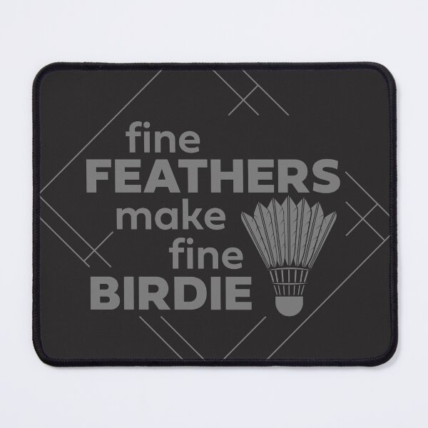 Item preview, Badminton Fine Feathers Birdie designed and sold by iamKaye.