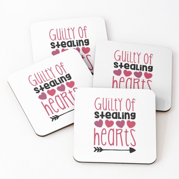 Item preview, Guilty of Stealing Hearts - Fun & Charming Design designed and sold by Mundo Tees.