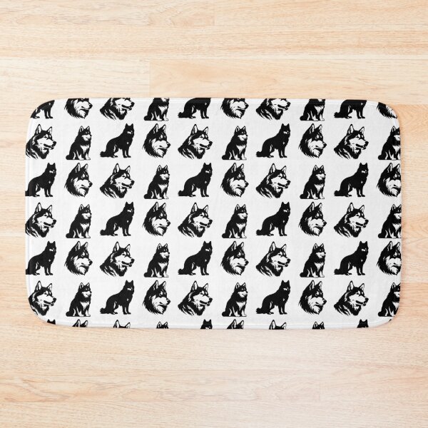 Item preview, Alaskan Malamute Black Silhouettes designed and sold by TheAnimalZ00.