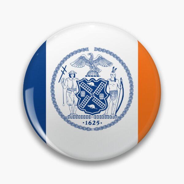 Item preview, New York City Flag designed and sold by cheeseburgercat.