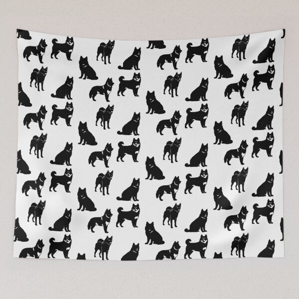 Item preview, Akita Black Silhouettes designed and sold by TheAnimalZ00.