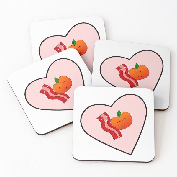 Artikelvorschau, Taste Buddies: Pfirsich und Speck entworfen und verkauft von HarveyHandcraftsandDesigns.