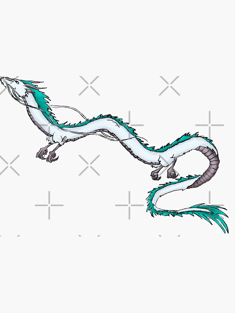 Thumbnail 3 of 3, Sticker, Haku designed and sold by cellal.