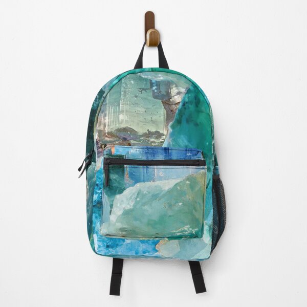 Item preview, 'I See Blue' Aquamarine Pisces Birthstone Crystal Collage designed and sold by Venus-in-Virgo.