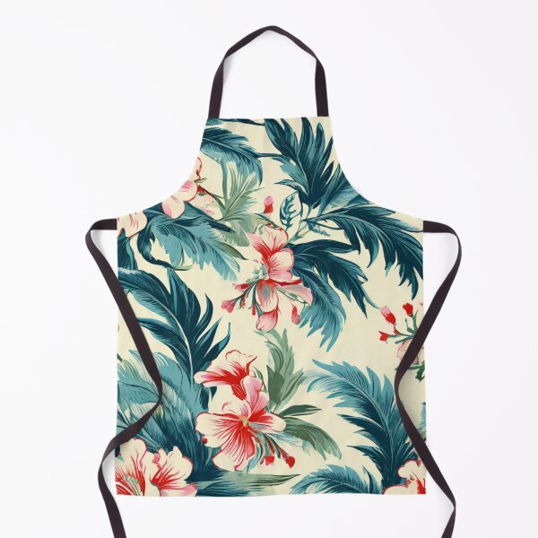 Artikelvorschau, Florales Nahtloses Muster, Rüschensaum und floraler Liberty-Print, Palmenprint, Viskose entworfen und verkauft von WATERDUST.