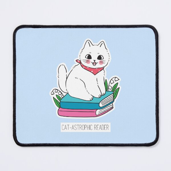 Item preview, Cat-astrophic reader #CatGifts #CatLady #CatMom #CatDad #CatLife designed and sold by Anna Halasek.
