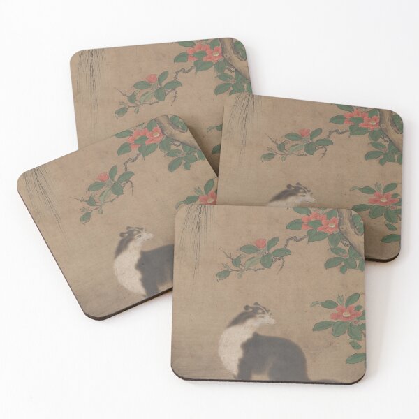 Item preview, "Musk Cat" 16th Century Japanese painting designed and sold by cheeseburgercat.