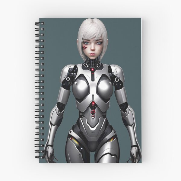Item preview, Blonde female cyborg robot designed and sold by MartineP77.
