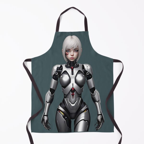 Item preview, Blonde female cyborg robot designed and sold by MartineP77.