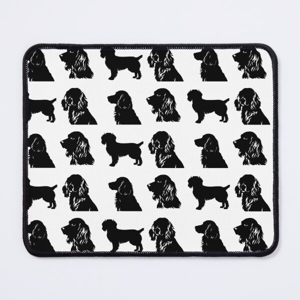 Item preview, Boykin Spaniel Black Silhouettes designed and sold by TheAnimalZ00.