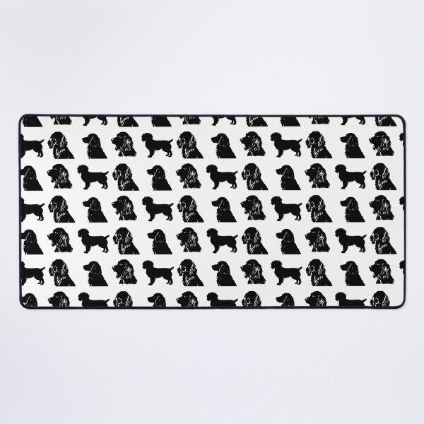 Item preview, Boykin Spaniel Black Silhouettes designed and sold by TheAnimalZ00.