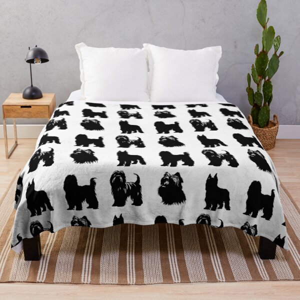 Item preview, Briard Black Silhouettes designed and sold by TheAnimalZ00.