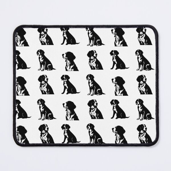 Item preview, Brittany Spaniel Black Silhouettes designed and sold by TheAnimalZ00.