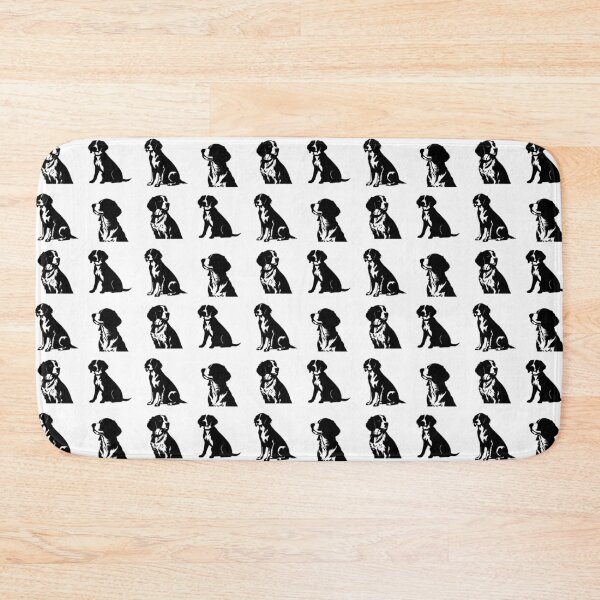Item preview, Brittany Spaniel Black Silhouettes designed and sold by TheAnimalZ00.