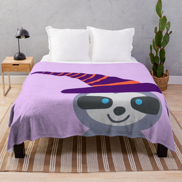 Item preview, Halloween Sloth in Witch's Hat designed and sold by DanielleGensler.